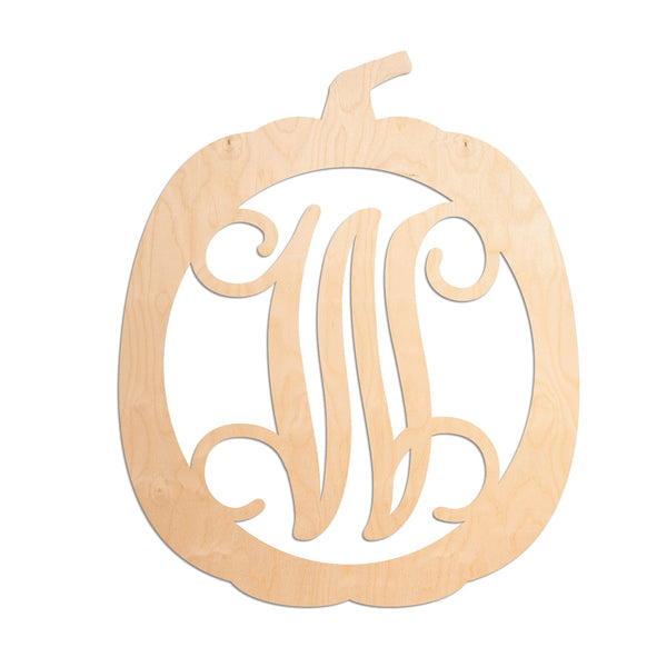 Pumpkin Vine Monogram