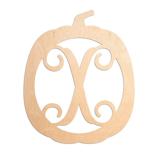 Pumpkin Vine Monogram