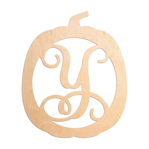 Pumpkin Vine Monogram