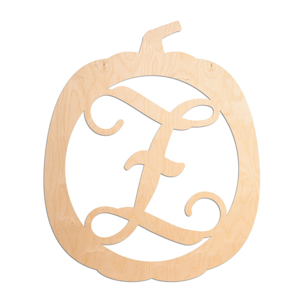 Pumpkin Vine Monogram