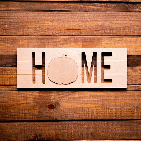 Interchangeable Routed Home Sign Kit