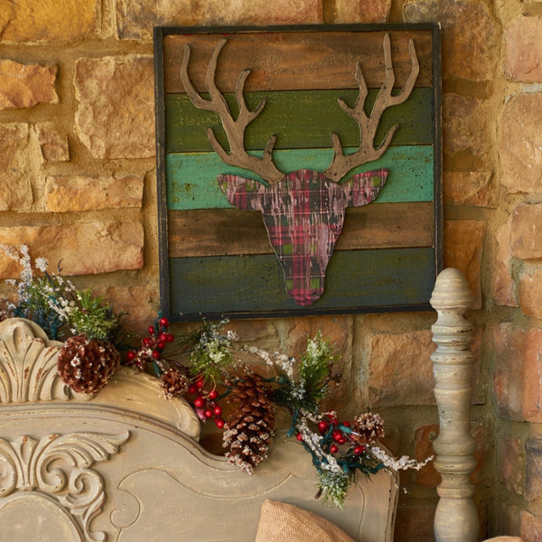 Rustic Deer Head