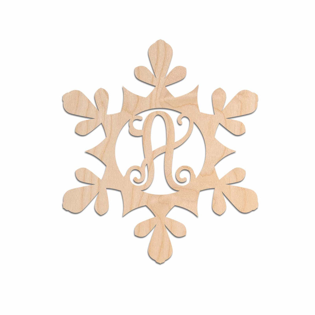 Snowflake Vine Monogram