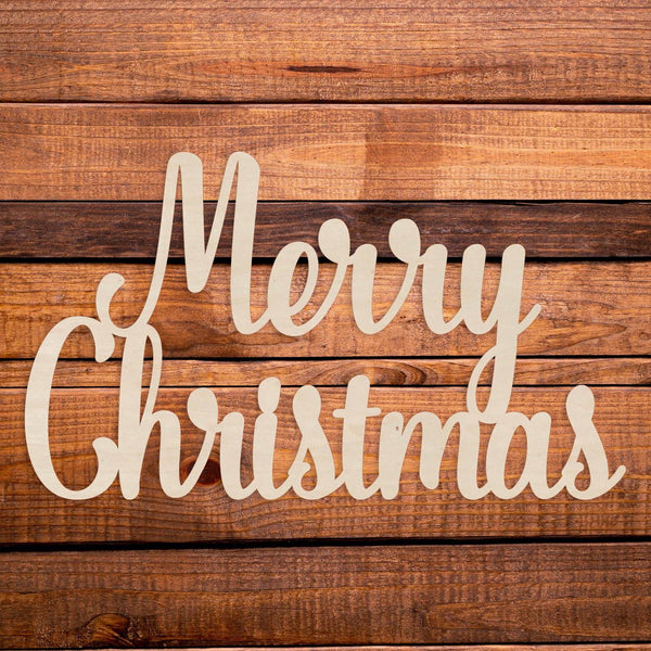 Cursive Merry Christmas