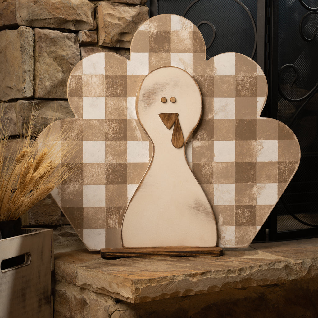 Large Standing Turkey Kit – Unfinished Wood Co